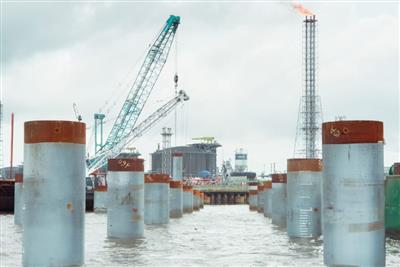 Extension of the unloading dock for ships liquefied gas tankers at Bonny Island – Nigeria